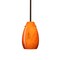 Besa Lighting Pera 9 Stem Pendant, Habanero, Bronze Finish, 1x100W Incandescent 1TT-4126HB-BR - alternate 1
